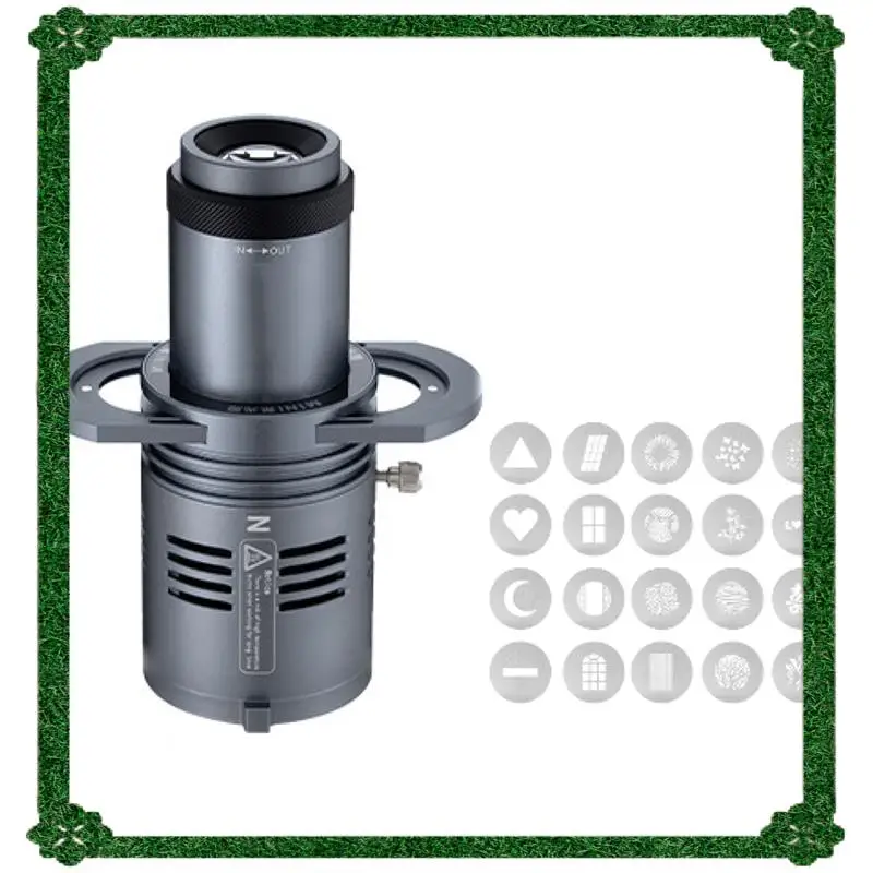 

24-Hour Delivery AL20 Photograph Flash Snoot Conical Lens Art Special Shaped With Optical Spotlight Lens 20 Gobos