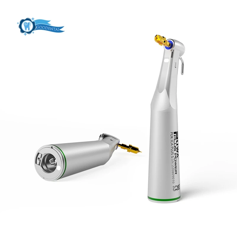 Dental Low Speed Contra Angle 20:1 Implant Contra-angle Push Button With Fiber Optic Handpiece Dentist Tool