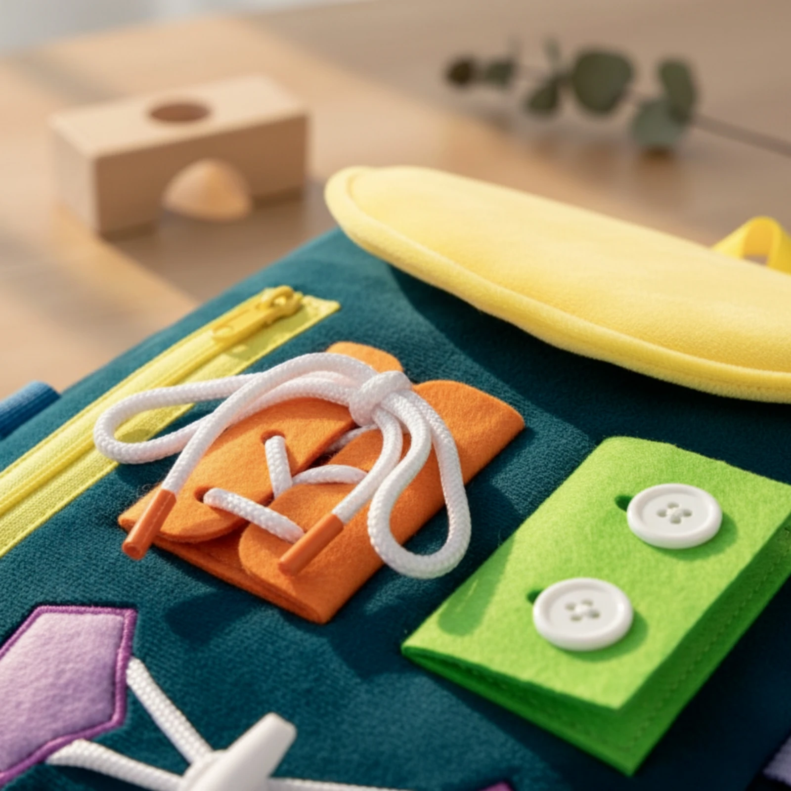 Plecak edukacyjny z klamrami d – Kids Zipper Toys recenzja i cena