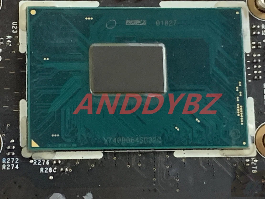 Original MS-16J51 VER 2.0 For MSI WE62 WE72 Notebook CPU Motherboard I7-7700HQ M2200M DDR4 100% Working Test