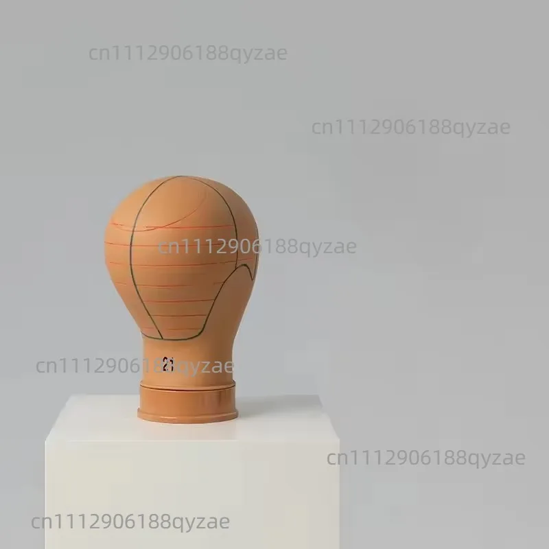 for PVC Mannequin Head Cork Canvas Mannequin Wig Making Display