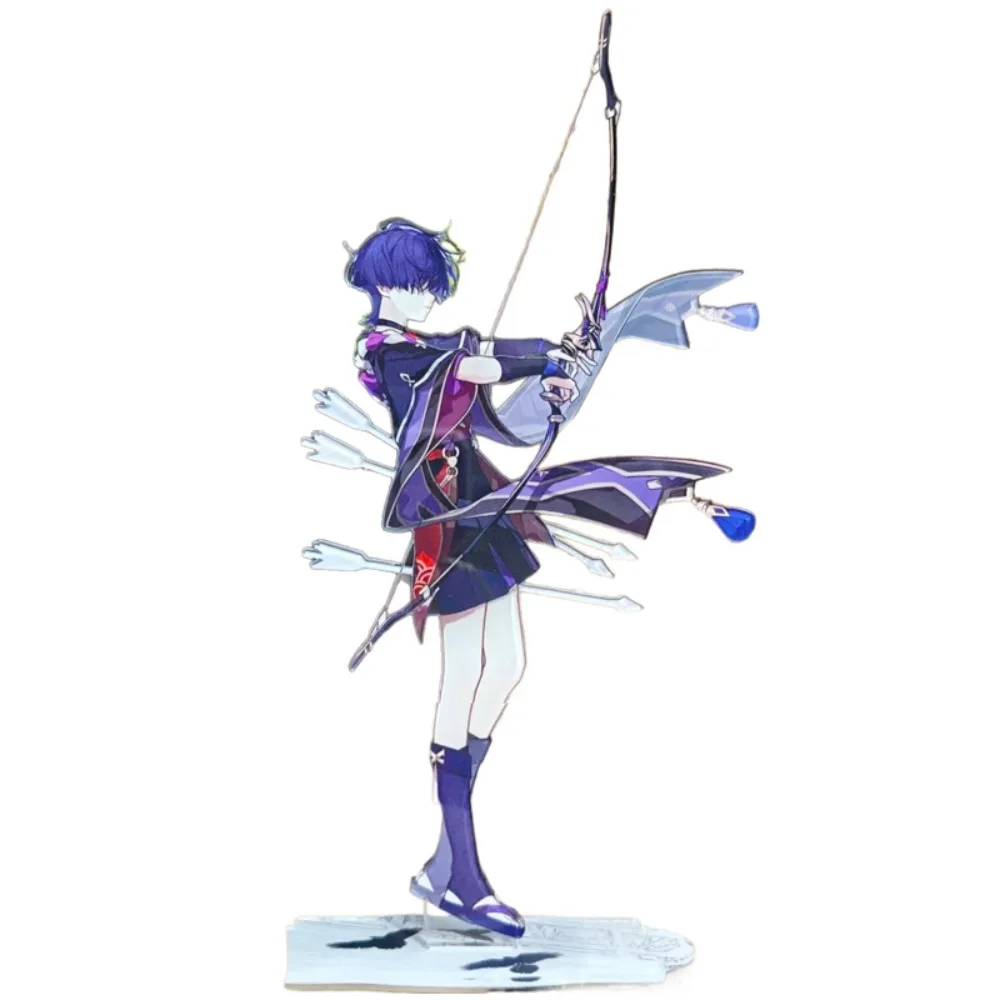 Anime Game Action Figure Wanderer Kabukimono Acrylic Plaque Standee Home Ornament Desktop Exquisite Model Plate Decor Keychain