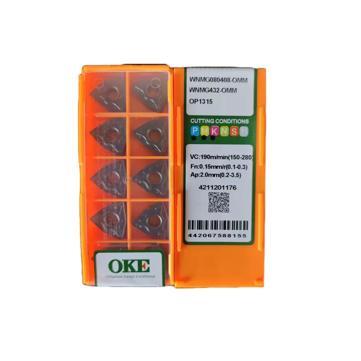 

100% Original Turning Insert WNMG WNMG060408 WNMG060412 WNMG080404 WNMG080408 -OMM OP1215 OP1315