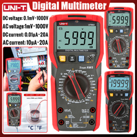 UNI-T UT89X UT89XD UT89XE Professional Digital Multimeter True RMS NCV 20A Current AC DC Voltmeter Capacitance Resistance Tester