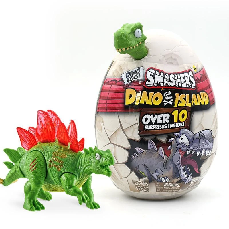 New Dinosaur Eggs Burst Kid Ice Age Variation Tyrannosaurus Rex Dinosaur Island Surprise Fun Blind Box Toy Gifts Collection