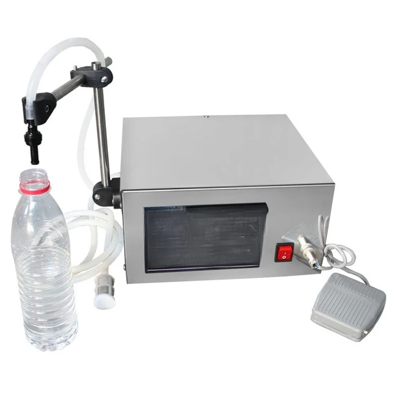 

GFK-280 numerical control liquid filling machine, edible oil quantitative filling machine, mineral water beverage automatic fill