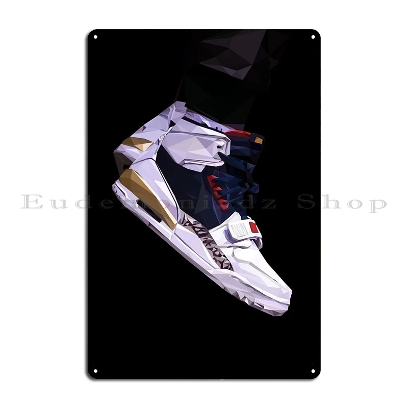 Fashion Sneaker Streetwear Metal Plaque Poster Garage Garage Cinema Designs Wall Pub Tin Sign Poster