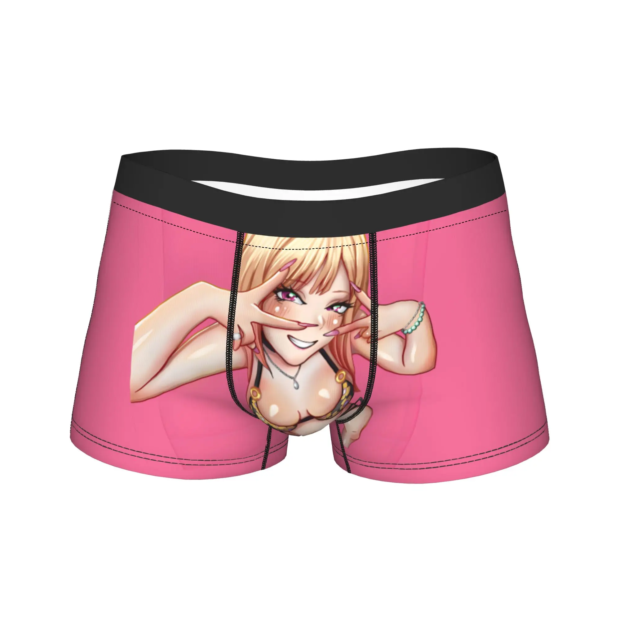 Marin Kitagawa Poster Art Shorts Briefs  Underwear Hot Sale Males Soft Trend Boxer Shorts Custom Plus Size Panties