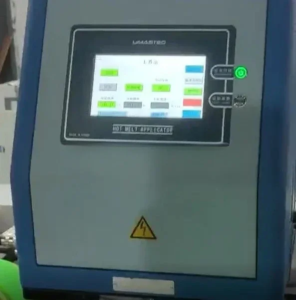 آلة مقبض الورق الملتوي عالية السرعة آلة الإلتصاق بمقبض الأكياس الورقية الجديدة #2