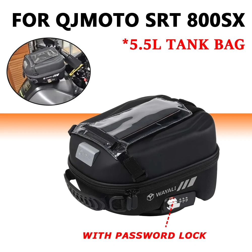 

For QJMOTOR QJ MOTOR SRT 800SX 800 SX SRT800SX SRT800 SX Motorcycle Accessories Tank Bag Luggage Backpack Navigation Phone Bag