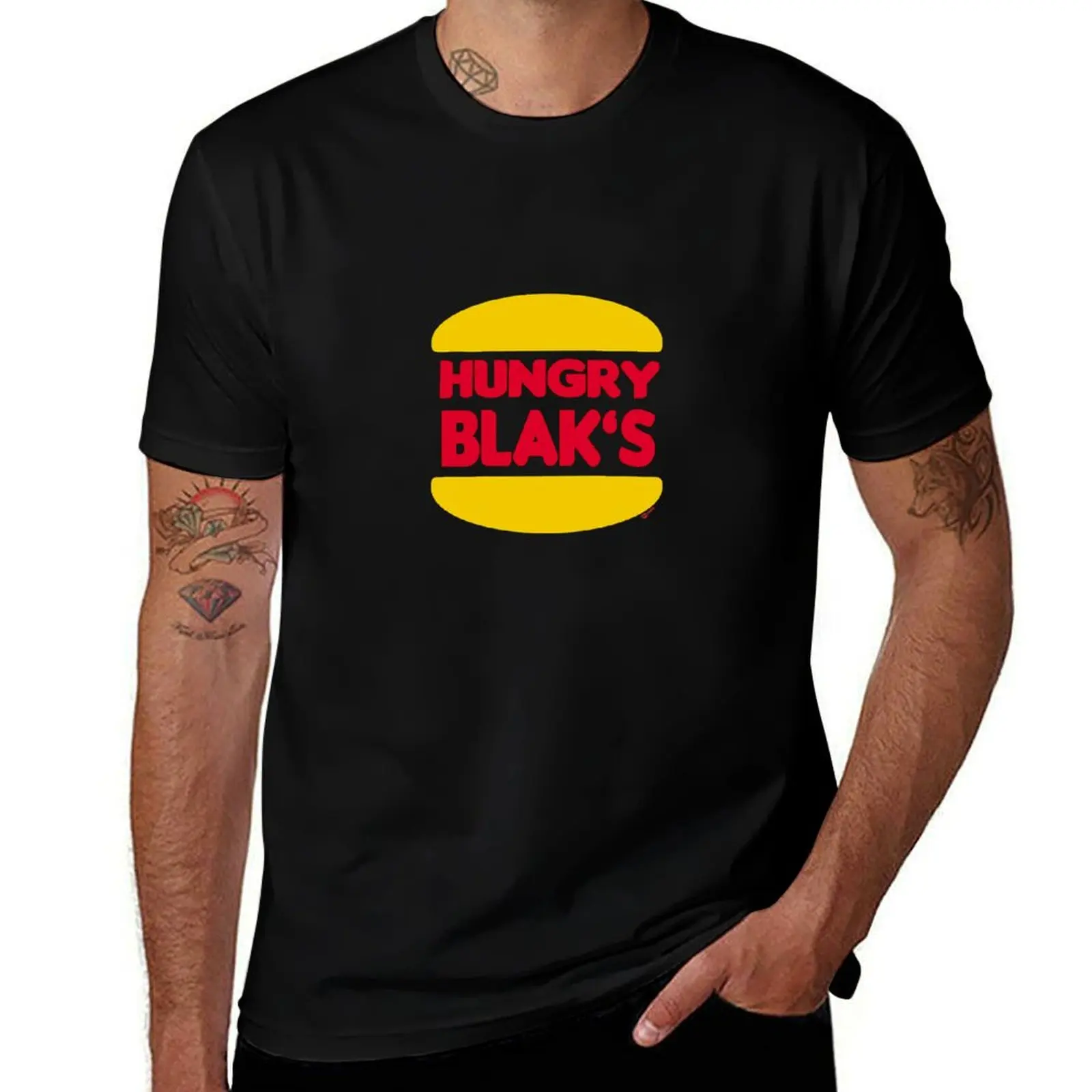 Hungry Blak's [-0-] T-Shirt Plus Size Workout Short Sleeve Top T-Shirt