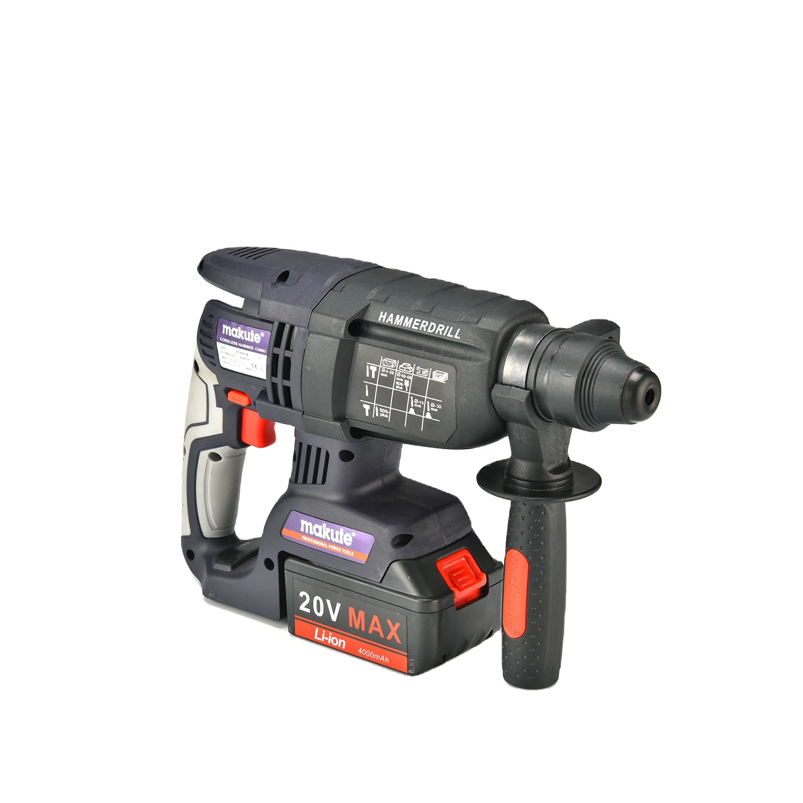 Drill 12V 26mm Type Drills Professional Speed Two Cordless Hammer CH001