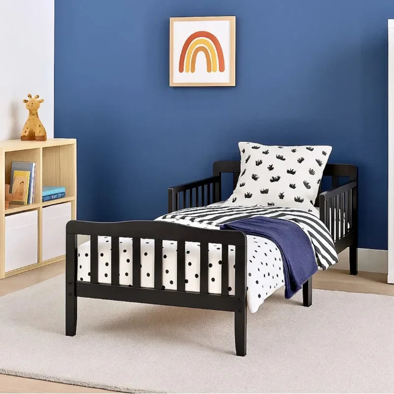 Customizable Solid Wood Children Bed with Guardrail Splicing Large Baby Bed for Kindergarten Home Single Bed Export