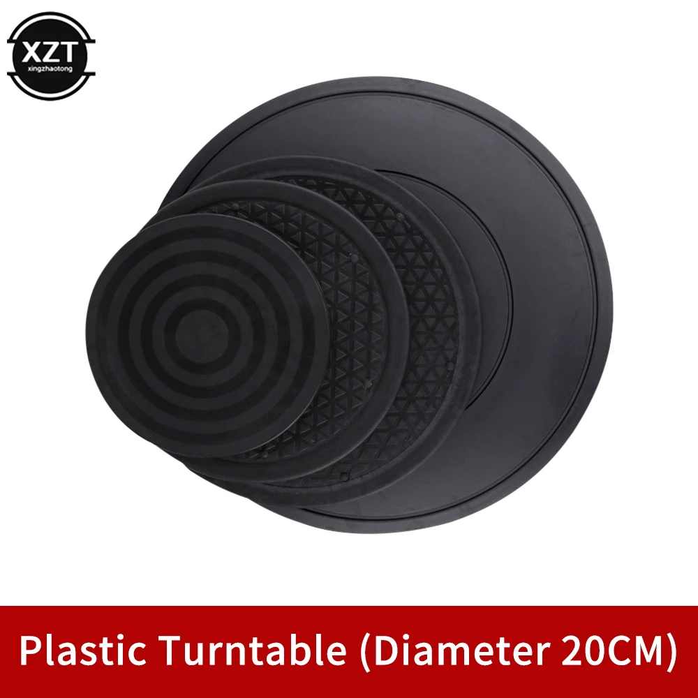 360° Student Handmade Turntable for Sculpture Model Clay Ceramic Sculpture Round Bonsai Display Rotation Stand 20cm