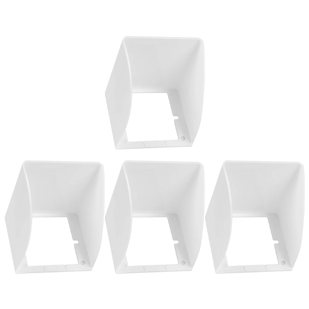 

4Pcs Outdoor Waterproof Socket Cover Plastic Wall Outlet Case For Electrical