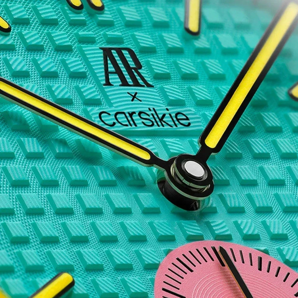AR Carsikie Quartz Watch Men Factory Direct Sales Decorative Pendant Hanging Royal Style Collaboration Pocket Candy Color Clock