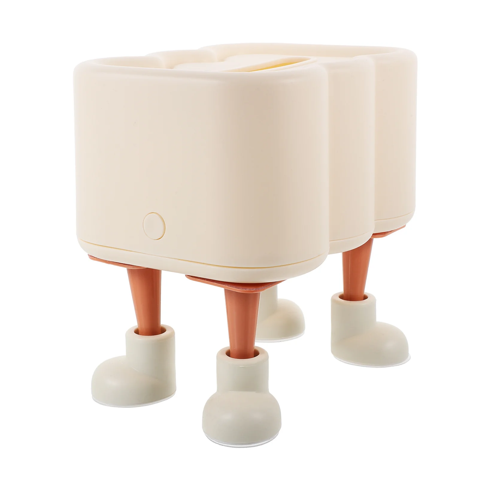 

Plastic Tissue Box Cover Holder Large Capacity Anti Slip Cloud Shape Decorative Tissue Dispenser for Living Room Kitchen
