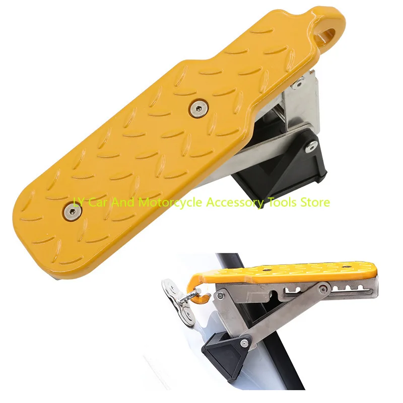 Car Door Lock Buckle, Foot Pedal, Roof Climbing, Luggage Assist Ladder, Foot Pedal, Multifunctional Hook Pedal For Off-Road Vehi