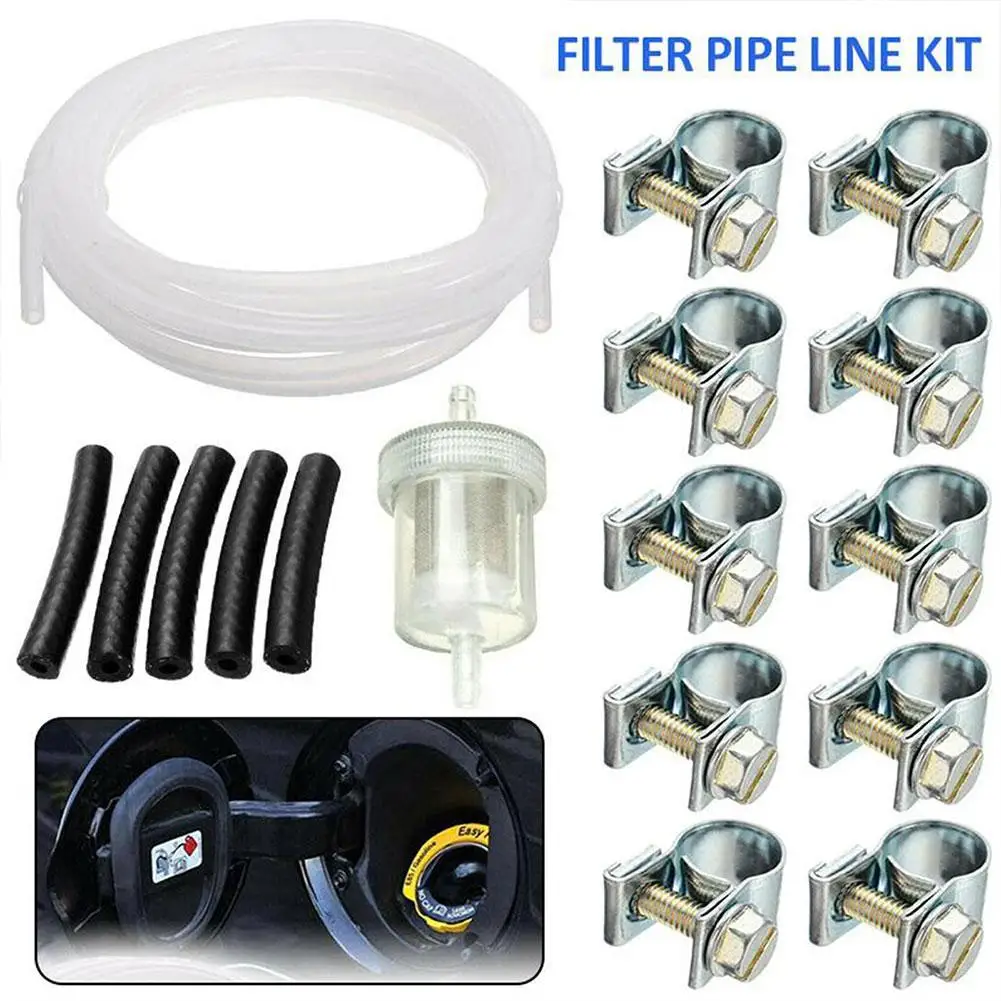 

Car Air Parking Heater Tube Fuel Tank Sender Pipe Pickup Tube Hose Kit For Webasto Eberspacher Diesel Heater Hose Clip