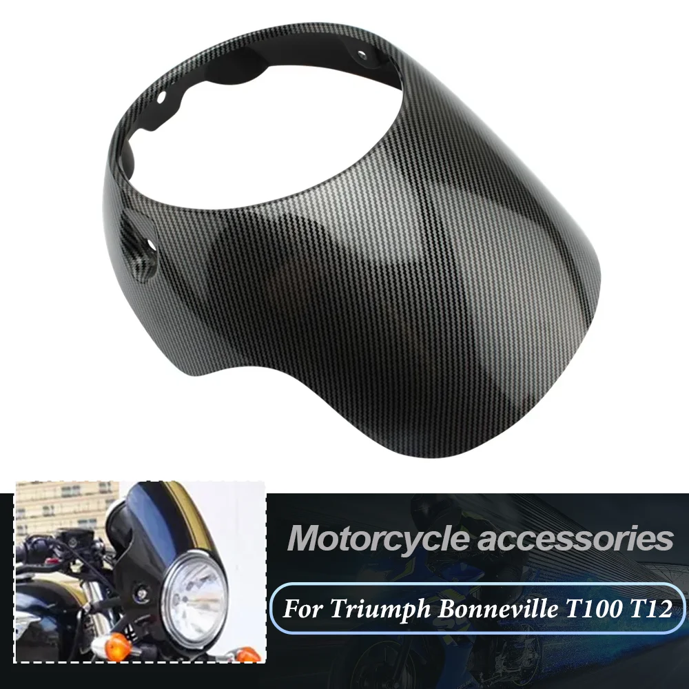 Motorcycle 7 inch faring Headlight cover For Triumph Bonneville T100 T120 for honda CB150 R18 for Ducati Monster m750 Cafe racer