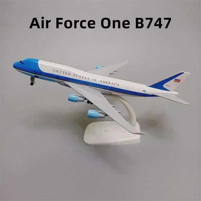 ANTONOV 225 An-225 KLM USA AA MD-11 France PAN AM Southwest Canda FORCE ONE Lufthansa Korean Alloy Plane Model Airplane 20cm