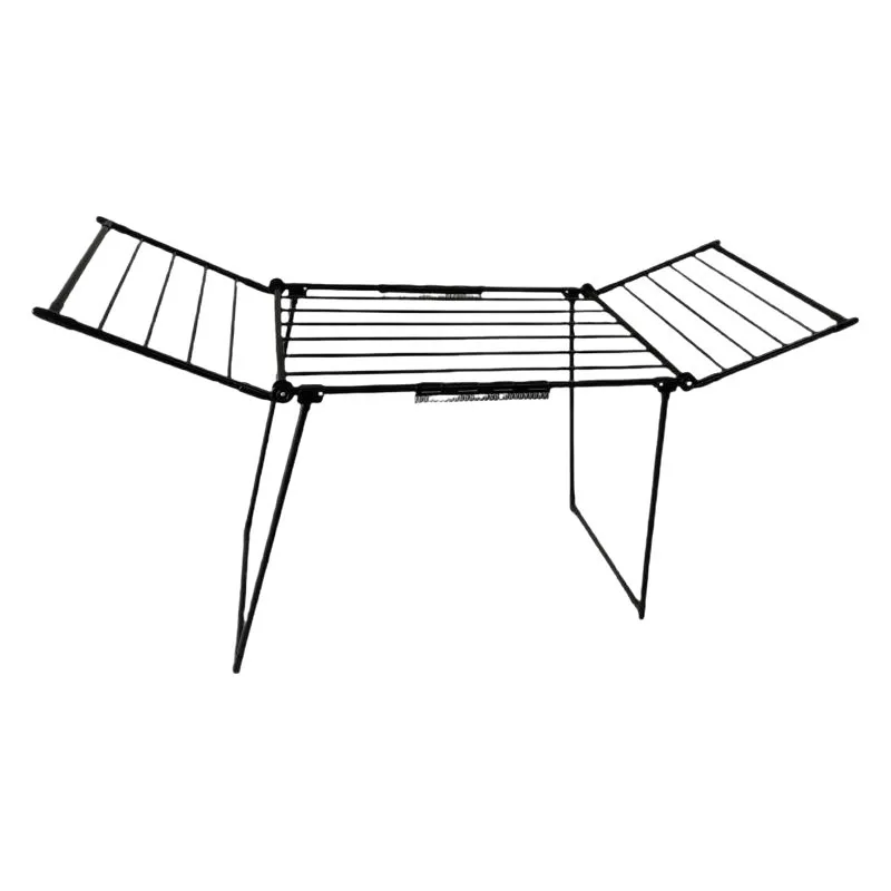 Double-wing towel rack Multifunctional floor folding drying rack Outdoor drying rack