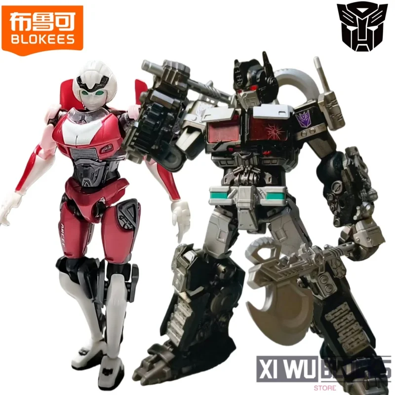 BLOKEES Transformers EX Monteren Bouwstenen Beyond Movie 7 Nemesis Prime Arcee Mobiele Model Collectie Ornament Speelgoed Cadeau