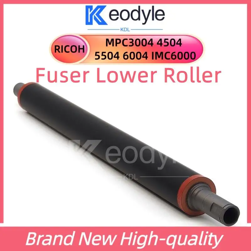 Fuser Lower Roller For Ricoh MP C3004 MPC3504 MPC4504 MPC5504 MPC6004 IM C3000 IMC3500 IMC4500 IMC5500A pressure roller parts