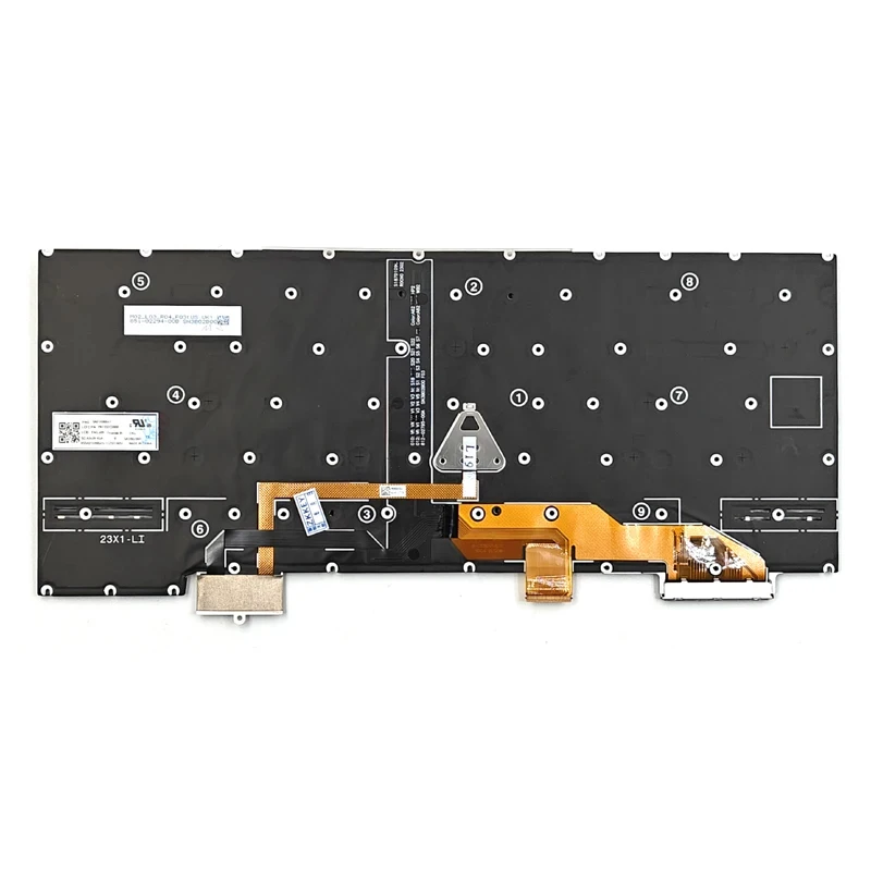 pp New For Lenovo ThinkPad X1 Carbon 12th Gen 2024 Type 21KC 21KD Laptop Keyboard US Backlit