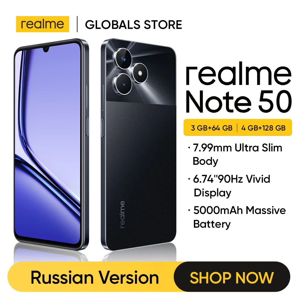 [New] realme Note 50 6.74