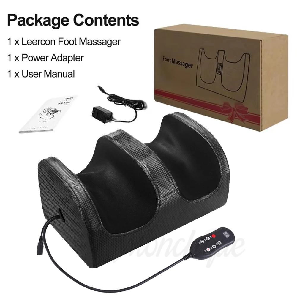 Elektrische voetmassage Verwarmingstherapie Hete compressie Shiatsu Kneden Roller Spierontspanning Pijnbestrijding Voet Spa Machine