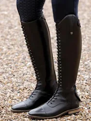 Stivali alti al ginocchio equestri classici stivali da Cowboy occidentali femminili per donna Cowgirl Botas tacchi quadrati scarpe donna moto