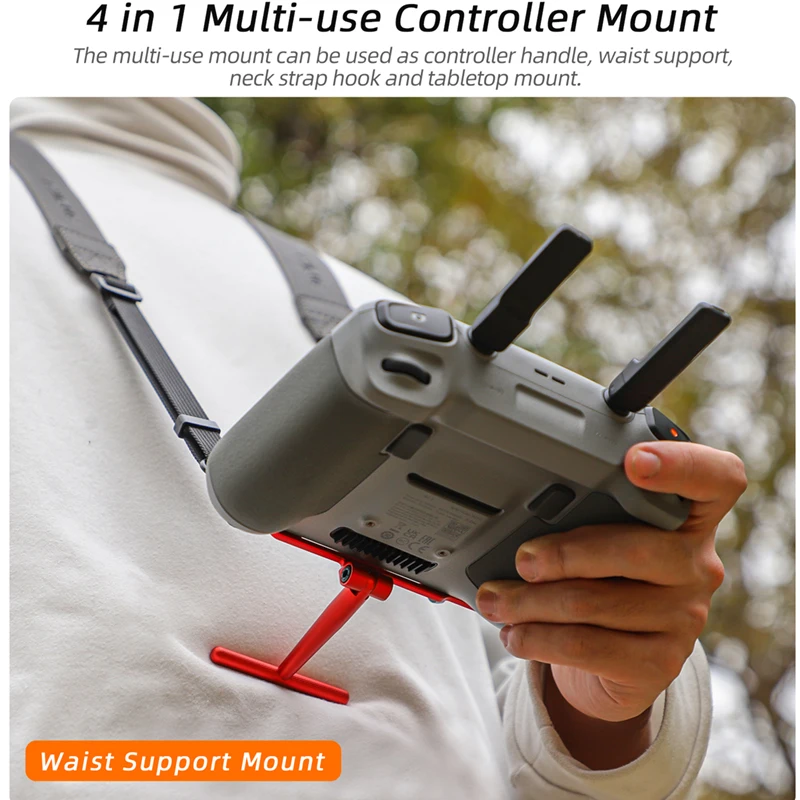 2in1 Handle Stand Bracket Neck Lanyard Strap Holder Mount for RC RC2 Remote Control with Screen DJI Mini 4Pro /mini 3 3pro Drone