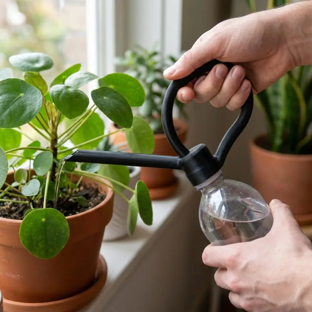 3D Printing Watering Can Replacement Nozzle Universal Gentle Watering Watering Can Head Without Spills Long Spout
