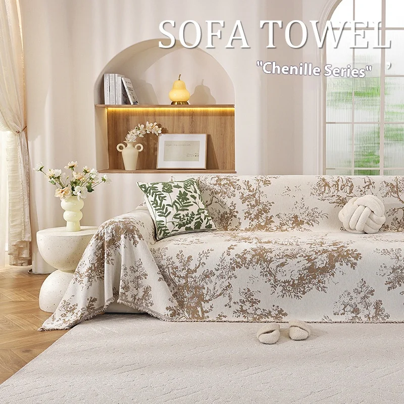 Sofa Cover Protector L Shape Anti Slip Sofa Towels For Living Room Four Season Universal Sofa Towel