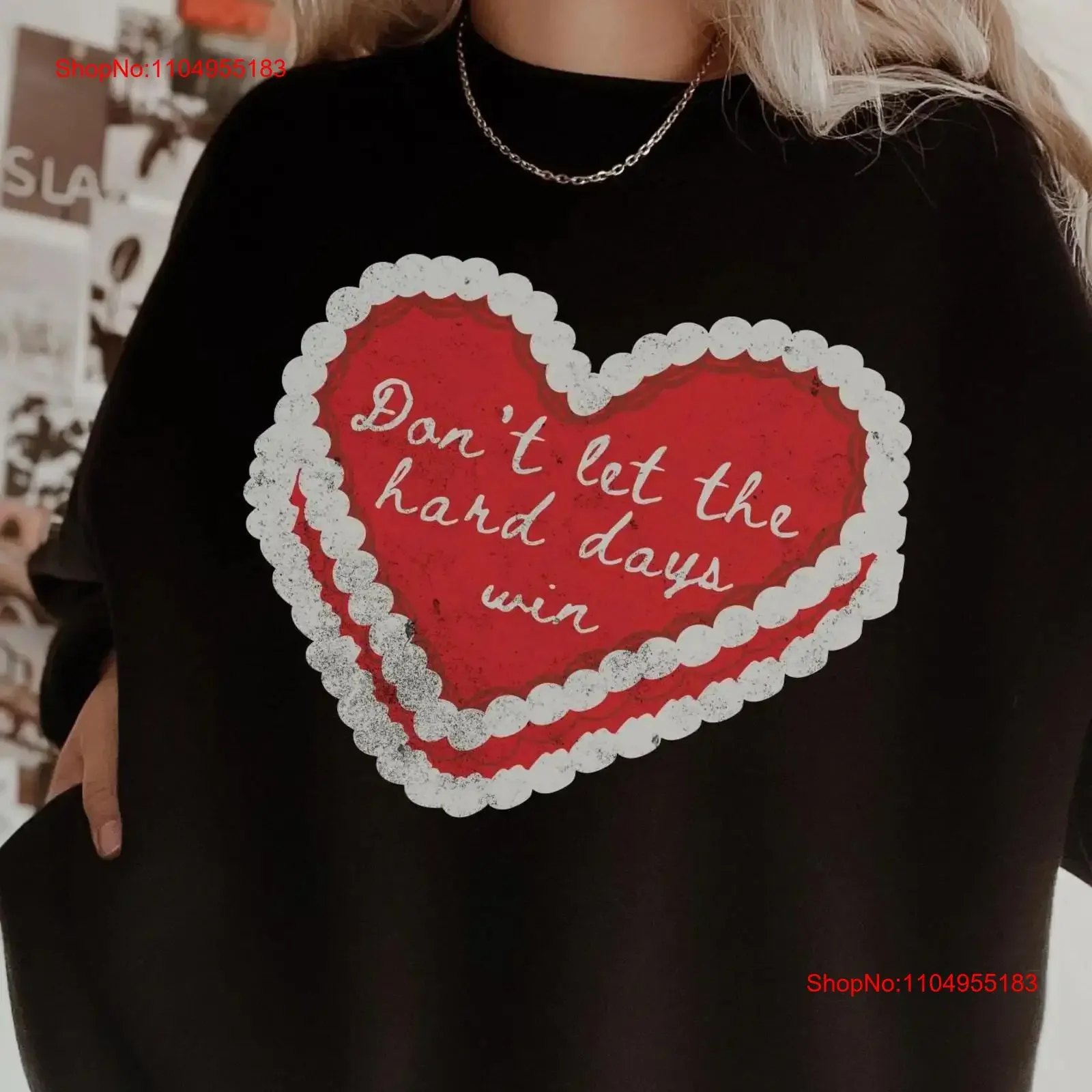 

Don't Let The Hard Days Win Acotar SweaT T Shirt Rhysand Sarah J Maas Merch LICENSED Coquette ValentineThrone Of Glass Aelin