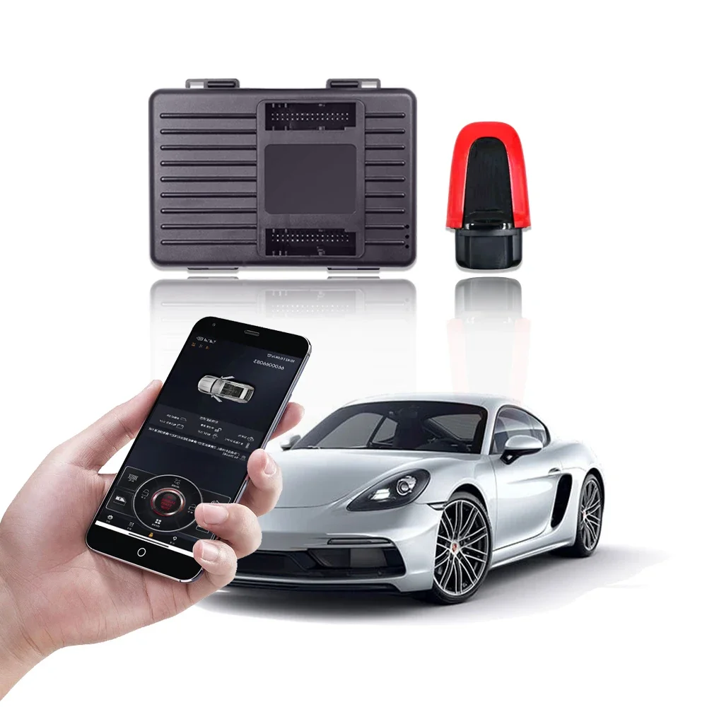 

For Porsche Cayenne 2011-2018 Add Dummy Key Start Stop Remote Starter System PKE Keyless Entry GO Car Accessories
