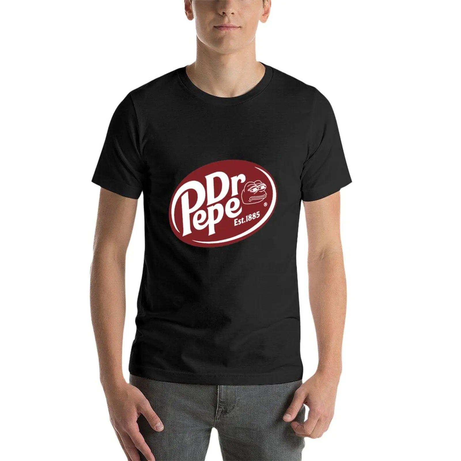 Dr Pepper Pepe T-Shirt heavyweights blanks customs design your own vintage t shirt men