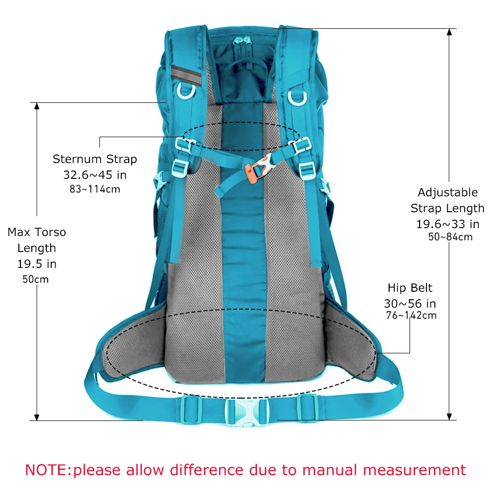50L Hiking Backpack 3