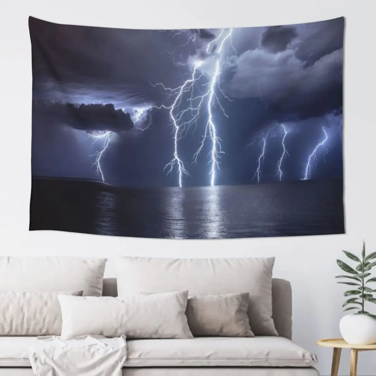 

bright night Tapestry Aesthetic Room Decoration Wall Decorations Tapestry