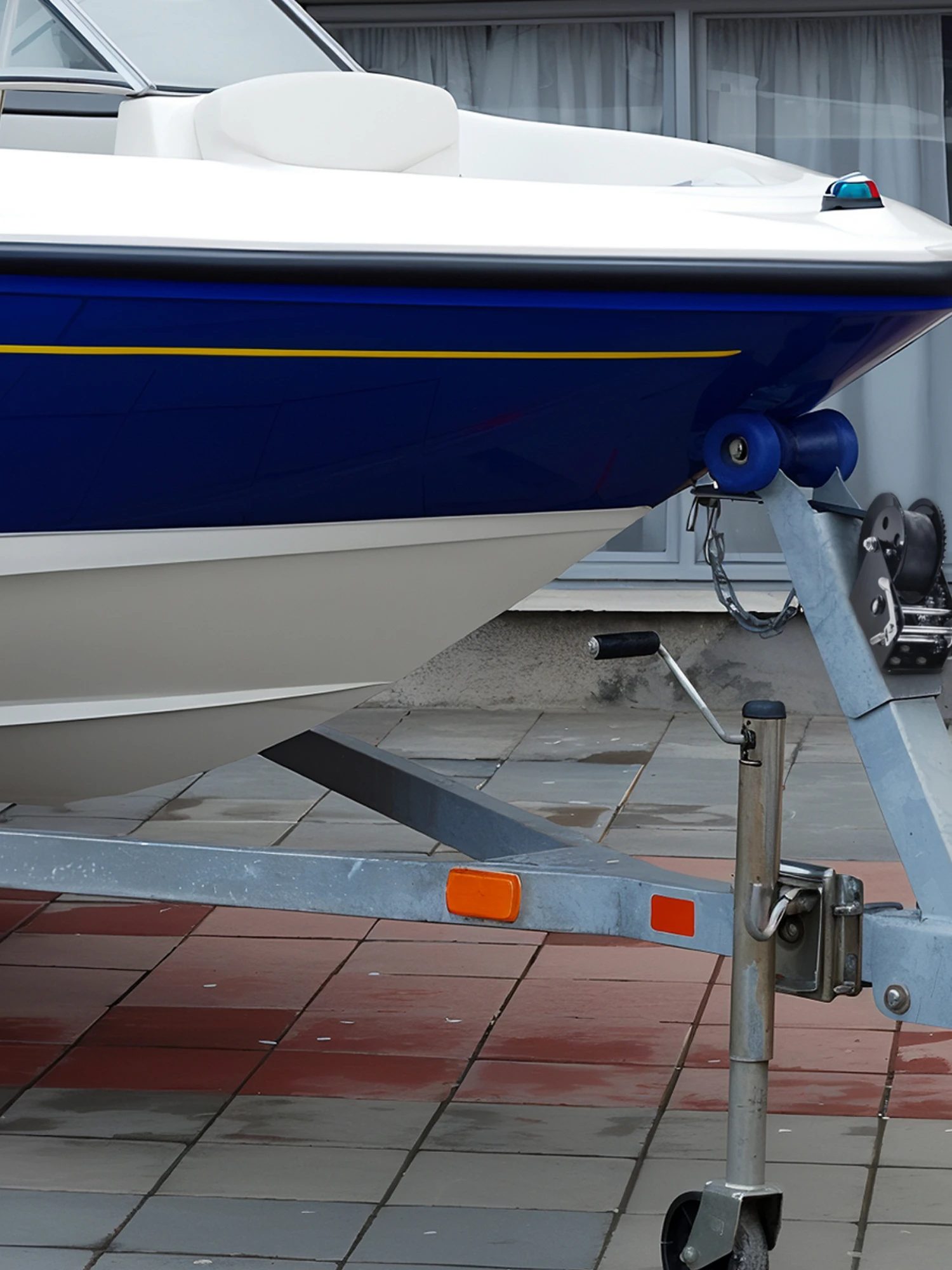 SucceBuy Handlier Boottrailerlier Zwaar uitgevoerde touwslinger Polyester riem en tweewegratel Handmatig bediende handslingerlier - afbeelding 2
