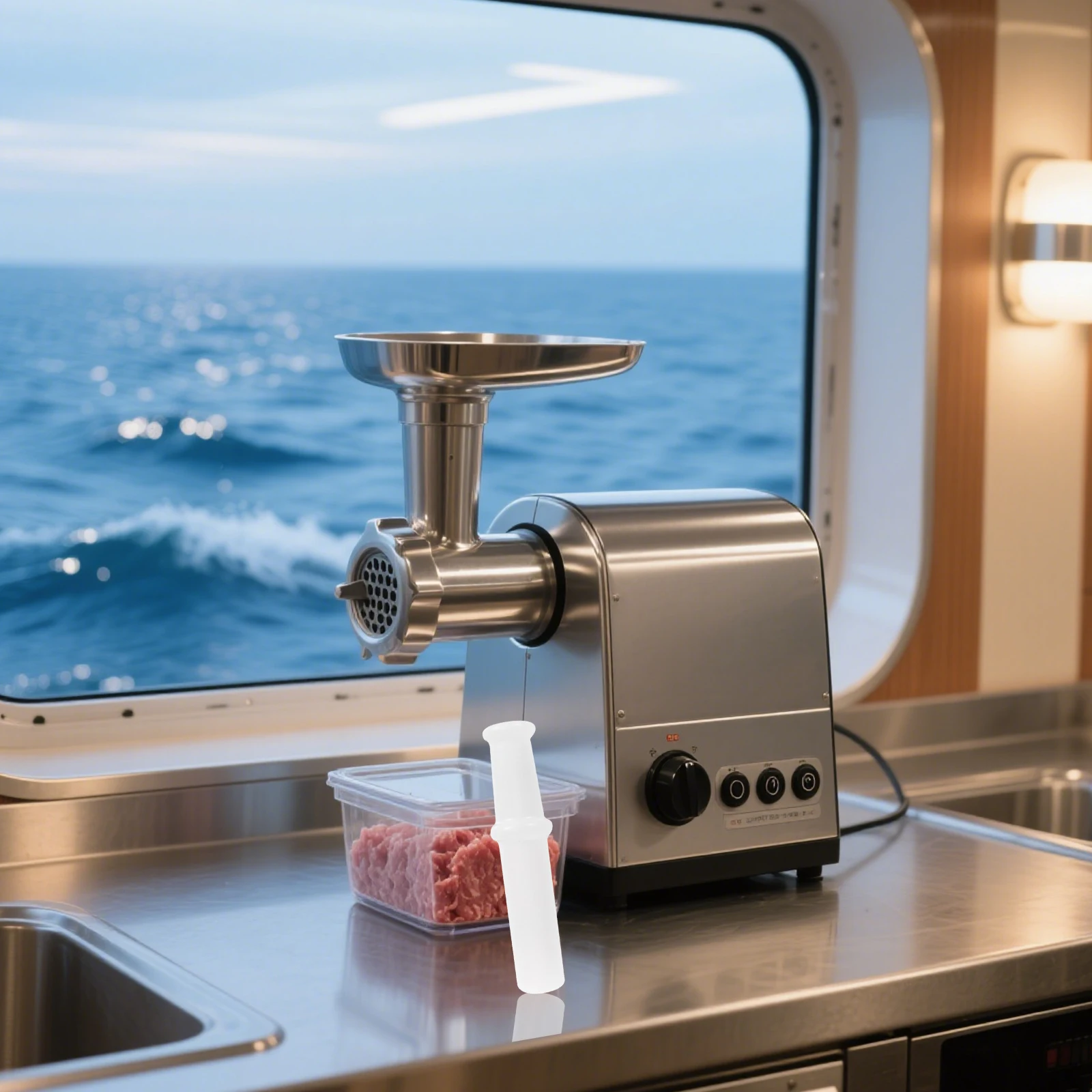 

3pcs Replacement Pusher Tool For Meat Grinder Universal Food Stomper Tamper Sausage Maker Kitchen Grinder Attachment Lightweight