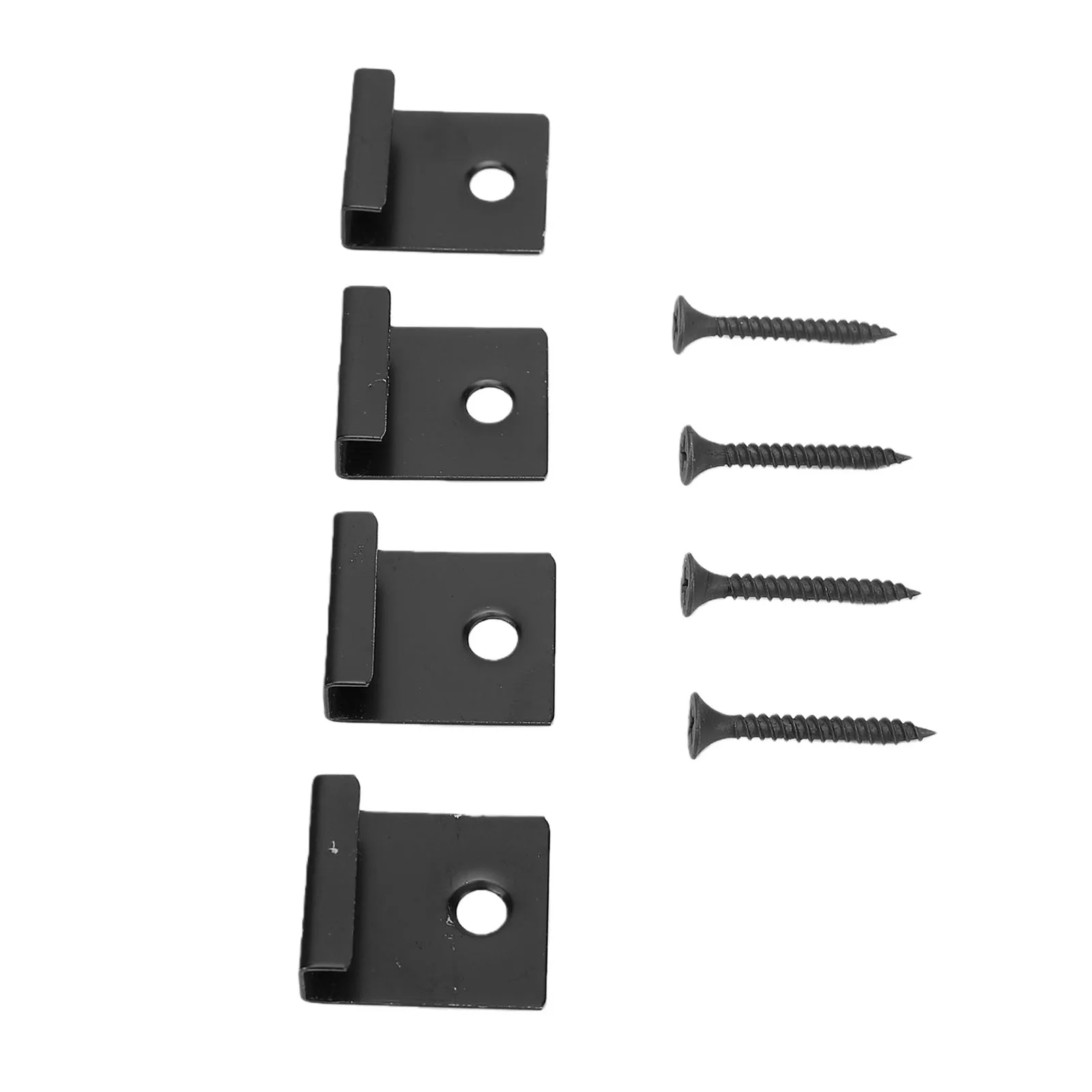 50 Pcs Start Clips for Decking Stainless Steel Hidden Deck Starter Clips Fasteners with Self Tapping Screws