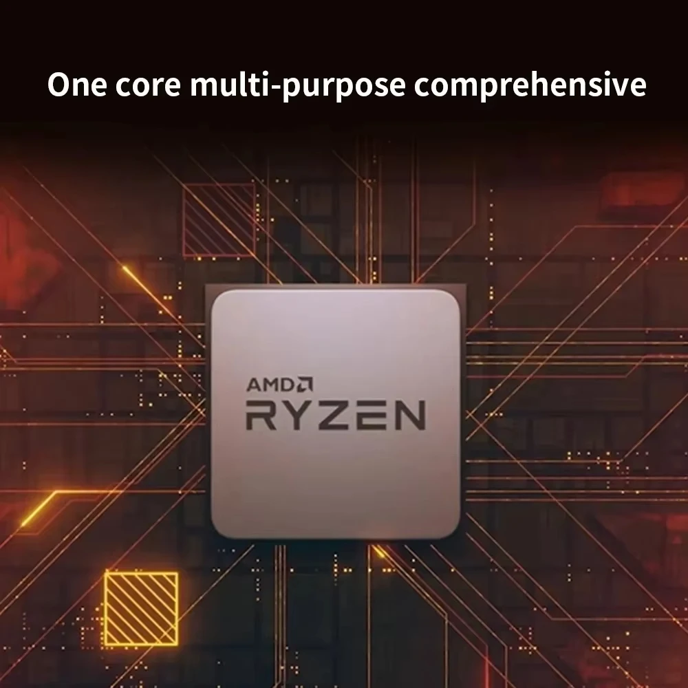معالج سطح المكتب AMD Ryzen 7 ، GHz ، 8-Core ، 16-Thread ، 65W ، Vega8 ، مقبس AM4 ، dddr4 ، AMD R7 G CPU بدون مروحة #6