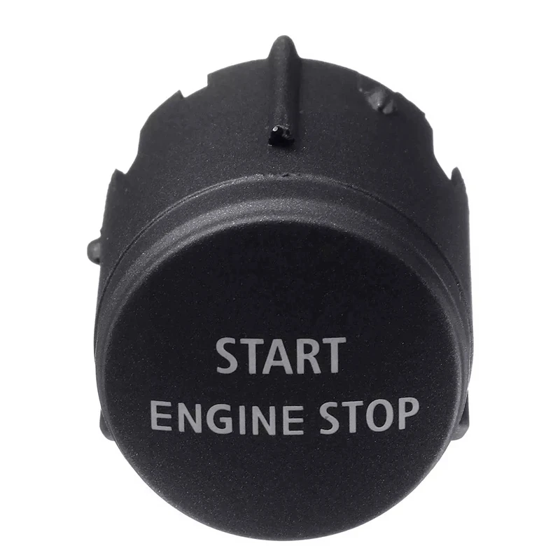 Start Stop Engine Switch Push Button Cover for Land Rover Range Rover Sport Edition 2010-2013 Discovery 4 2010-16 Black