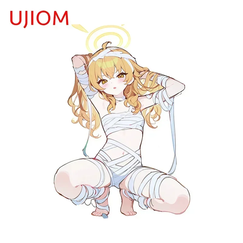 UJIOM For Ibaragi Yoshimi Blue Archive Cute Wall Stickers Cartoon Bandage Girl Decals Fashionable Game Room Wallpapers Decor