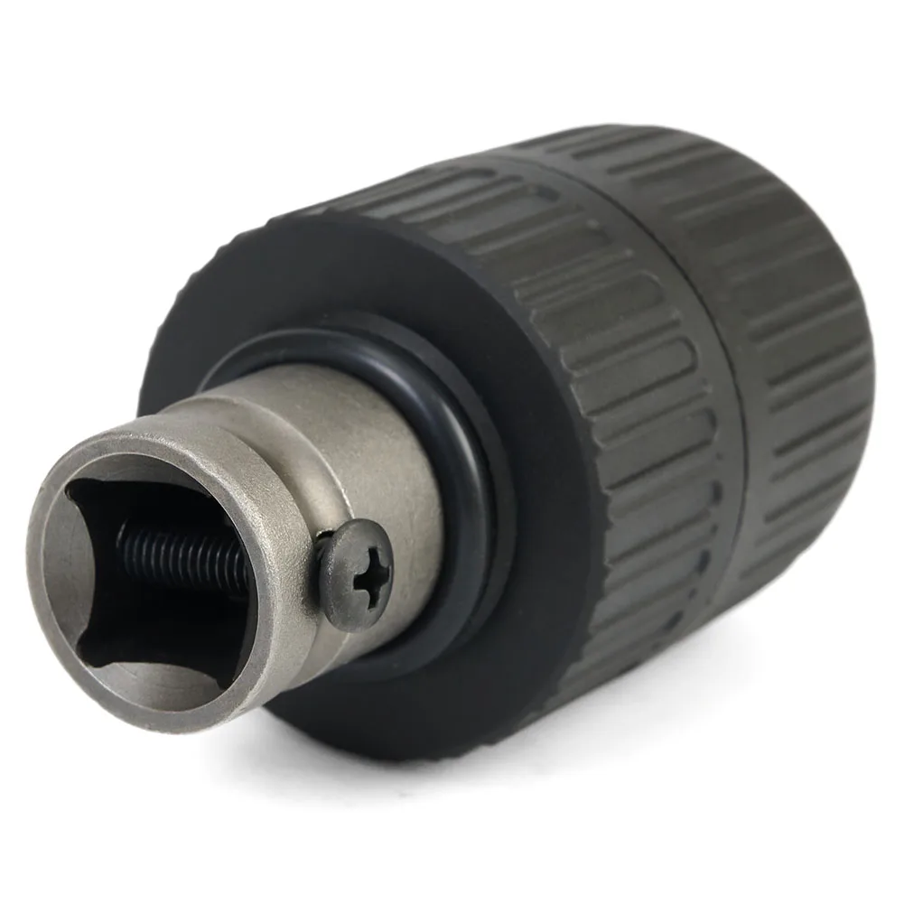 

High Quality Drill Chuck Keyless Chuck 1/2\"-20UNF 2-13mm Hand With Adapter Black Capacity Connector Equipment Firmly