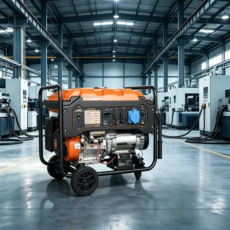 EG10000ES-A  Generator Start ATS Auto Start Stop Construction Factory Temporary Emergency Power Supply