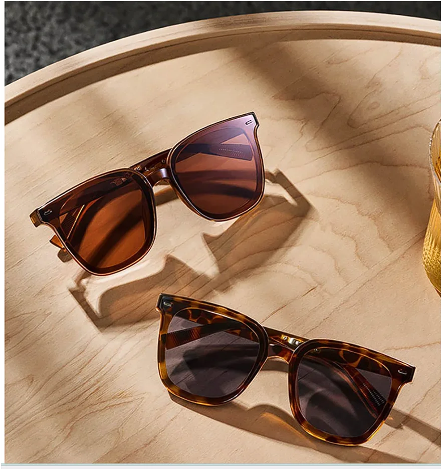 Xiaomi Mijia folding polarized sunglasses tortoiseshell coffee easy to store, fashion accompanying