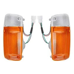 1 Pair Of Front Turn Signal Lights, Corner Indicator Lights For Nissan Patrol GQ Y60 1987-1994 B6125-01J00 B6120-01J00